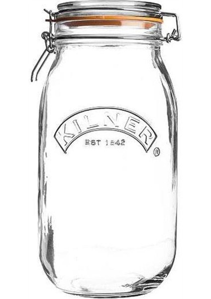 Luxury Kilner Klipsli Yuvarlak Kavanoz 1.5 Litre 1 Adet