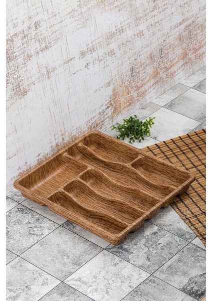Luxury 37X32 cm 7 Bölmeli Çekmece Içi Kaşıklık 1 Adet modelleri