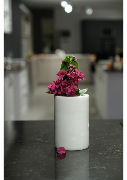 Luxury Mermer Beyaz Kaşıklık 1 Adet