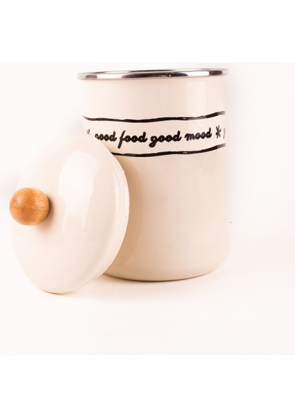 Luxury Mood Çay Kavanozu/ Çok Amaçlı Dev Boy Kavanoz (17CM) 1 Adet