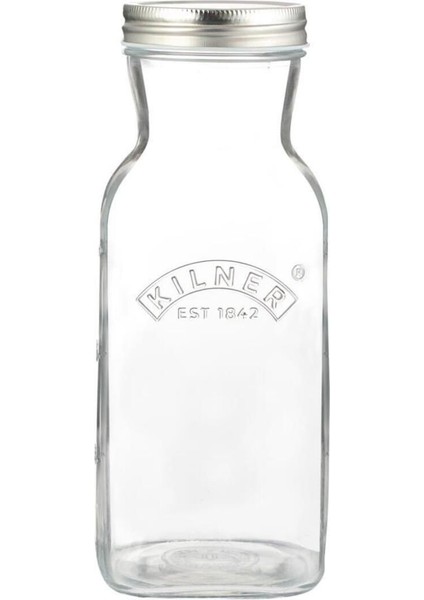 Luxury Kilner Meyve Suyu ve Sos Şişesi 1 Lt 1 Adet