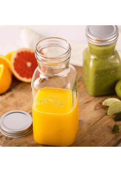 Luxury Kilner Meyve Suyu ve Sos Şişesi 1 Lt 1 Adet