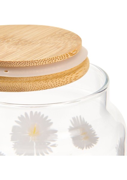 Luxury Fiona Kavanoz - Şeffaf - 635 ml 1 Adet