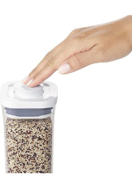 Luxury Vakumlu Saklama Kabı Kare Kısa 2,8l 11233600 1 Adet
