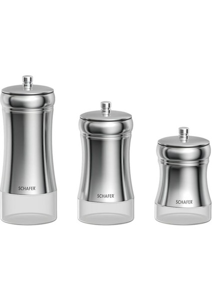 Luxury Retro 3 Erkek Çocuk Kavanoz Seti-Inox 1 Adet