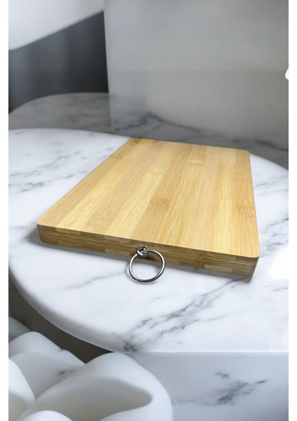 Luxury 18X28CM Bambu Kesme Tahtası 1 Adet 1 Adet