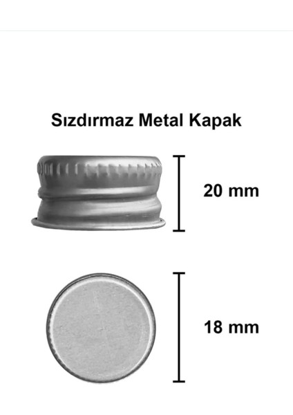 Luxury 50 ml Şeffaf Metal Gümüş Kapak Shot Şişesi 50 cc Kolonya Koku Hediyelik Beyaz Cam Şişe 6 Adet 1 Adet modelleri