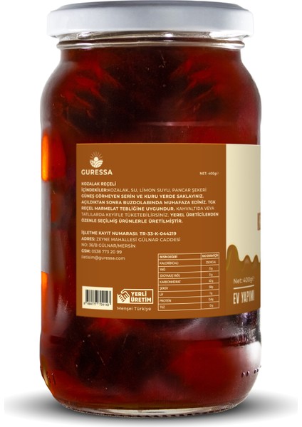 Kozalak Reçeli 400 Gr Doğal Ev Yapımı fırsatları