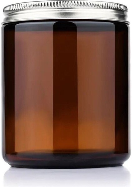 Luxury Avrupa Model 500 ml Amber Cam Kavanoz 1 Adet