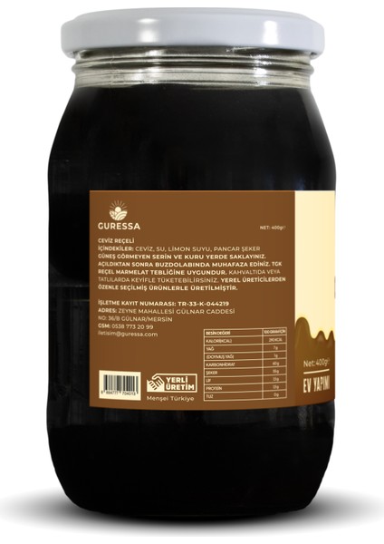 Ceviz Reçeli 400 Gr Doğal Ev Yapımı fırsatları