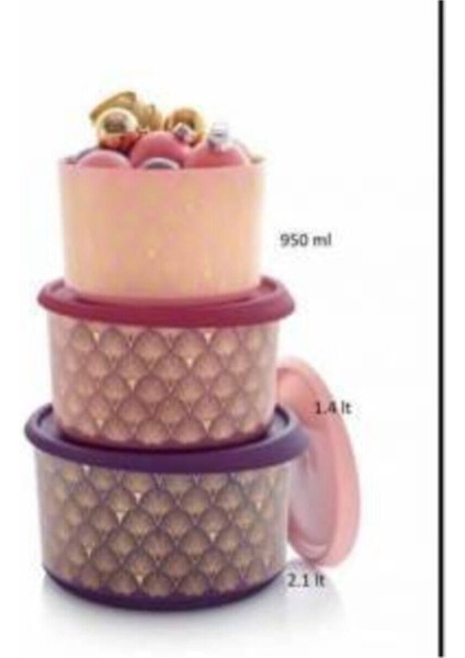 Luxury Parıltılı Set 3lü Özel Seri 1 Adet