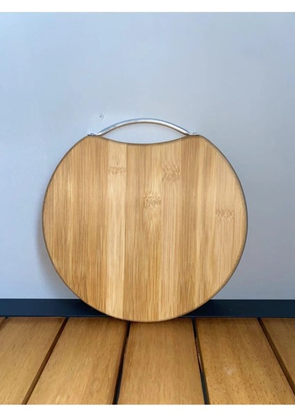 Luxury Bambu Kesim Sunum Tahtası 28*28*1,5 cm ROYALEKS-70467 1 Adet