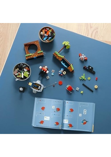 Ideas Sonic The Hedgehog Yeşil Tepe Bölgesi 21331 - Yetişkinler Için Nostaljik Yapım Seti (1125 Parça) fiyatları