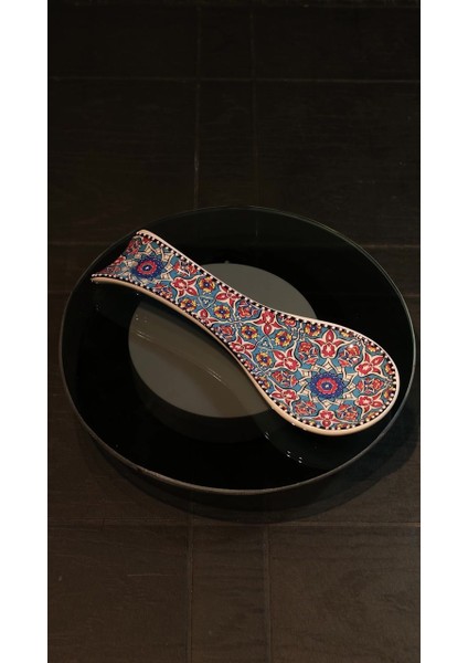 Luxury Desenli Dekoratif Kirli Kaşıklık, Kaşık ve Kepçe Altlığı 1 Adet fiyatları