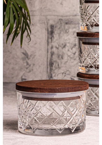 Luxury 4'lü Ahşap Vakumlu Kapak Elysia Timeless Uyumlu 1 Adet