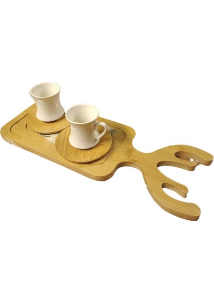 Luxury Tam Life And Home Bambu Geyik Sunum Tepsi Kesme Tahtası 39,5X14X1,3 Cm. 1 Adet fiyatları