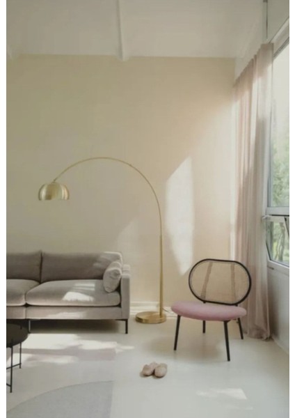 Gold Deve Boynu Modern Tasarım Olta Lambader modelleri