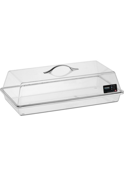 Luxury Dikdörtgen Pasta Kek Kabı Takım Küçük Metal Kulplu Pc BO352 1 Adet