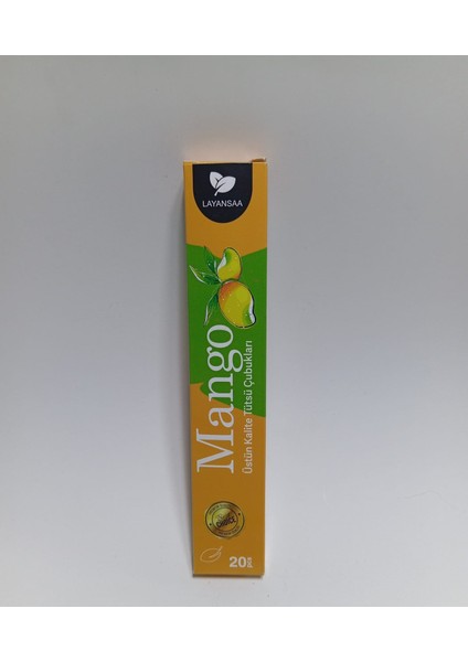 Çubuk Tütsü Mango 20 Adet (1 Paket) Layansaa