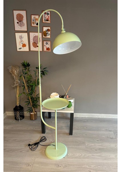 Mint Lambader Hareketli Başlık Sehpalı Modern Dekoratif Metal Oturma Odası Çalışma Odası