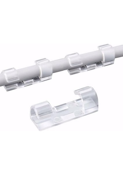 Kablo Sabitleyici ve Düzenleyici Klips 20 Adet, Yapışkanlı Kablo Tutucu Klips fiyatları