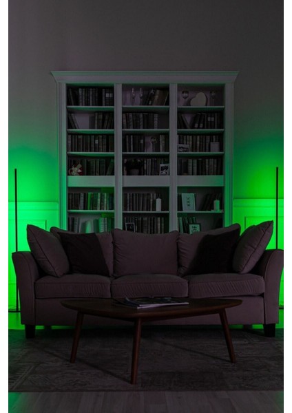 Köşe LED Lambader Oda Aydınlatma Sistemi Işık Rengi: Rgb indirimleri