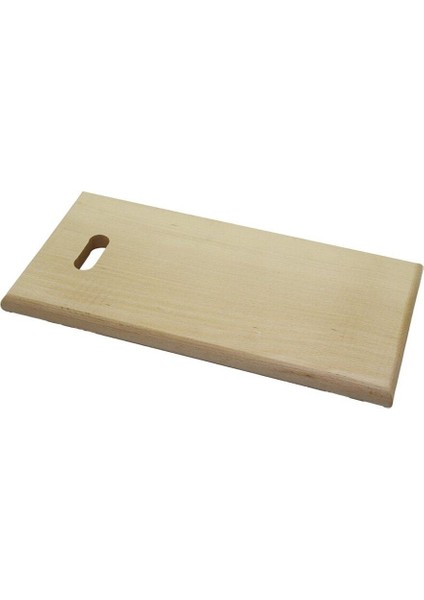Luxury 20X40CM Kalın=2.5cm Ahşap Kesim Panosu - Et Tahtası El Geçmeli Kulp (5064) 1 Adet