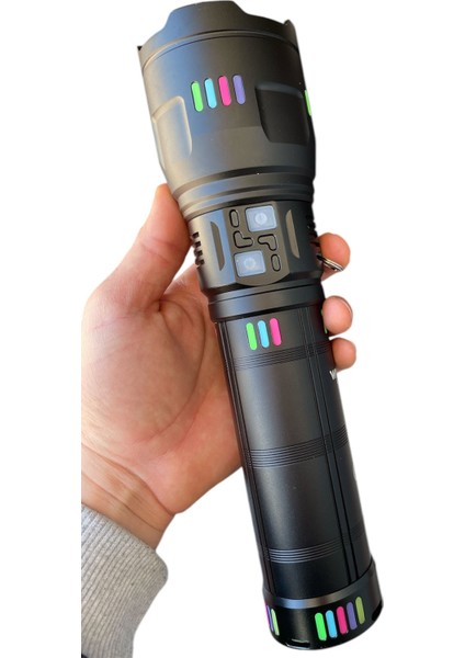 WS-1150 Uzun Menzilli El Feneri 60WATT 5500 Lümen