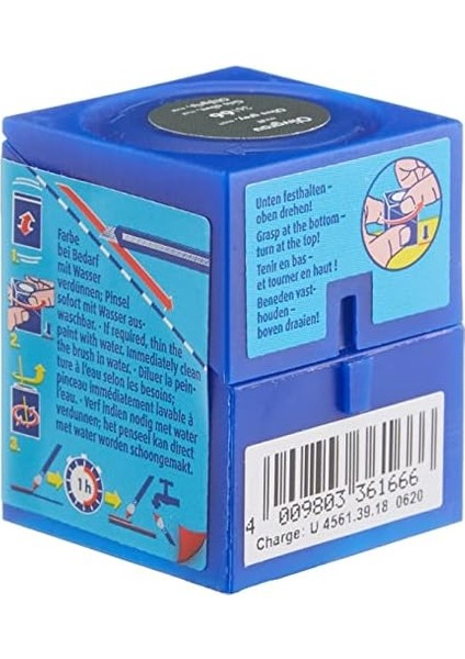 - Su Bazlı Maket Boyası Zeytin Gri Mat 18 ml (36166)
