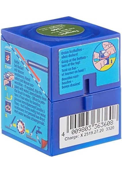 - Su Bazlı Maket Boyası Yeşil Ipek 18 ml (36360)