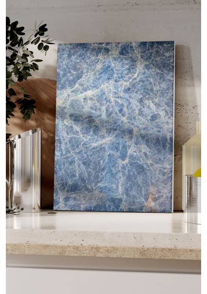 Luxury Cam Kesme Tahtası, Kalın ve Kırılmaz Cam - Mermer Temalı - 21*30CM, Doğrama Tahtası, Mutfak Dekoru 1 Adet indirimleri