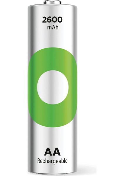 Batteries Recyko 2600 Aa Kalem Ni-Mh Şarjlı Pil, 1.2 Volt, 2'li Kart