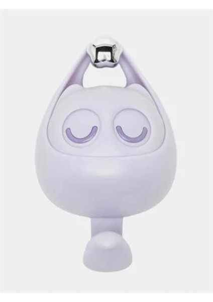 Gözlerini Açan Yapışkanlı Dekoratif Kedi Figürlü Banyo ve Çanta Askılık