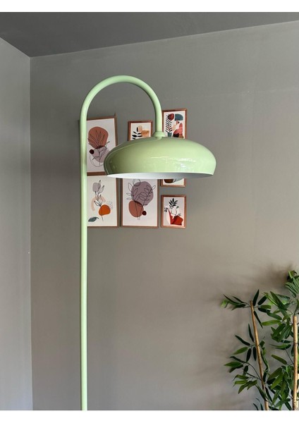 Mint Lambader Modern Dekoratif Metal Oturma Odası Çalışma Odası Zemin Lambası modelleri