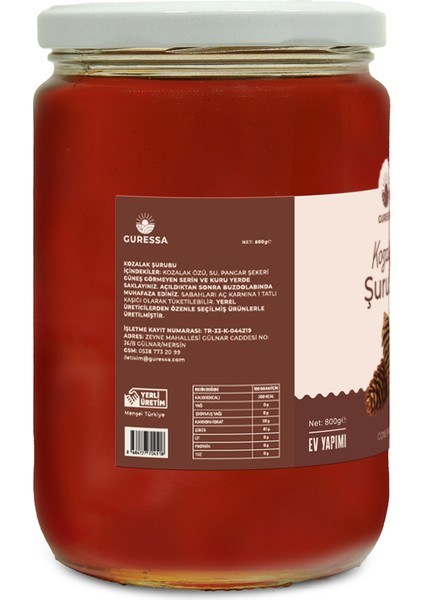 Kozalak Şurubu 800 gr