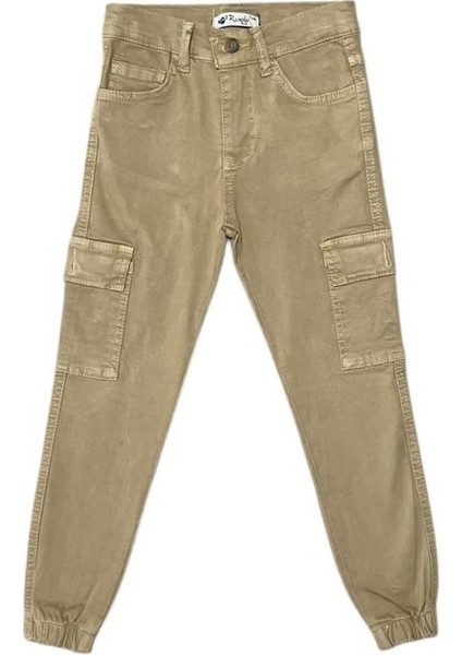 Kargo Cepli Gabardin Pantolon