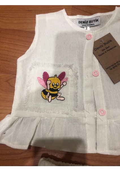 Şile Bezi Çocuk Pijama Takımı Şortlu