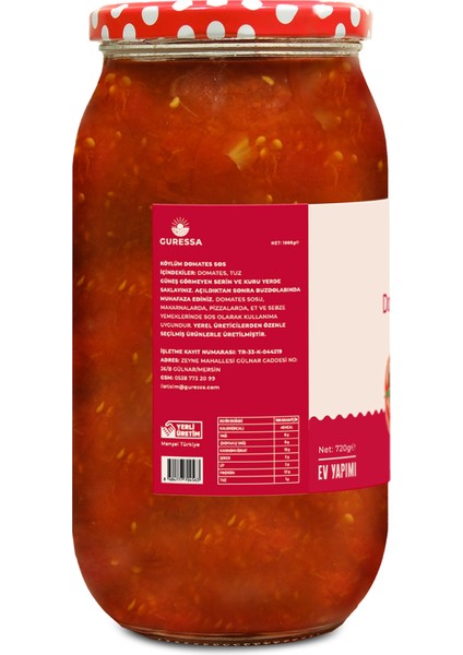 Köylüm Domates Sos 1000 gr