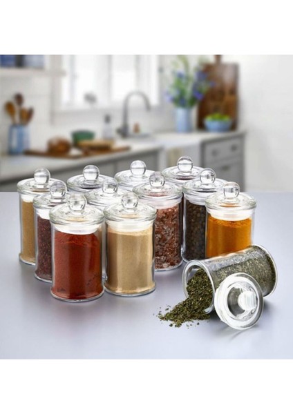 Luxury Vakum Kapaklı Cam Baharatlık Kavanoz 150 ml 1 Adet
