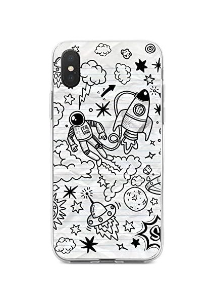 6282 Space iPhone Xs Kılıf, Leila