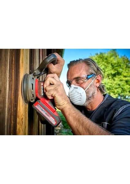 Gfc Life Store - Professional Akülü Eksantrik Zımpara Tp-Rs 18/32 Li Bl-Solo Power X-Change (18 V, Fırçasız, 3,2 mm Salınım, 125 mm Taşlama Plakası, Aşındırıcı Kağıt Dahil, Aküsüz)