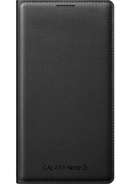 N9000 Galaxy Note 3 Flip Wallet Orjinal Kılıf - Siyah EF-WN900B