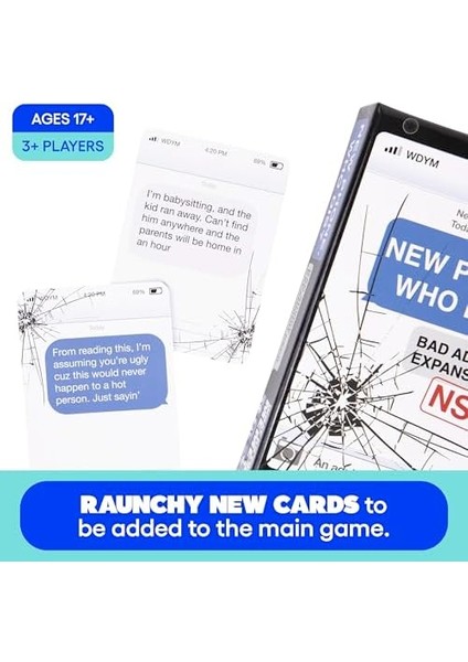 Do You Meme New Phone, Who Dis? Bad Advice Nsfw Genişletme Paketi - Yeni Telefona Eklenmek Için Tasarlandı, Who Dis? Core Game - ?