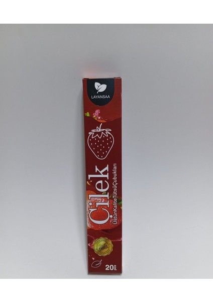 Çubuk Tütsü Çilek 20 Adet (1 Paket) Strawberry Layansaa