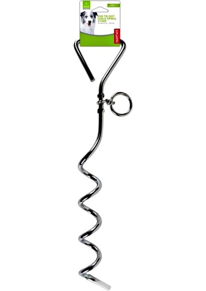 Professional Burgulu Köpek Bağlama Kazık Bahçe Kazığı 40CM x 8mm fırsatları