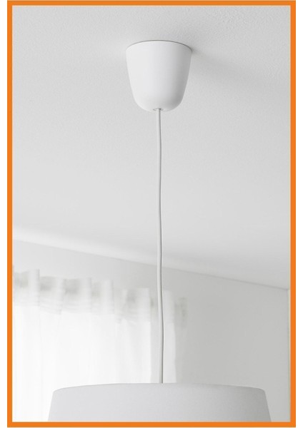 Hemma Tavan Lambası Kablo Seti 1.8 Metre 22 W Beyaz