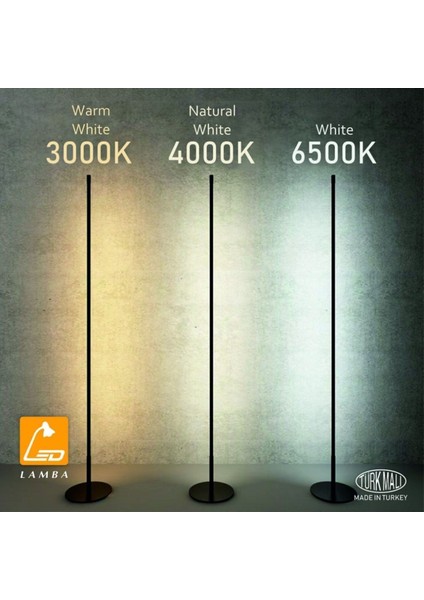 LED Lambader Dimli 3renk - Kıvrımlı 150 cm fırsatları