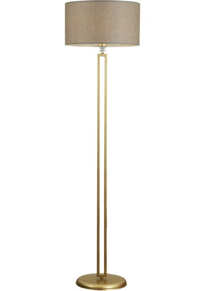 Arvin Tekli Eskitme Taşlı Lambader Açık Kahve Şapka modelleri