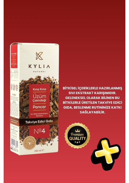 - Kına Kına Üzüm Pancar Ekstraktı 250 ml.