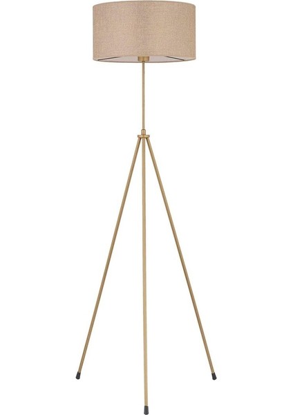 Nisa Luce Piramit Metal Lambader – Antik Ayak / Sütlü Kahverengi Başlık